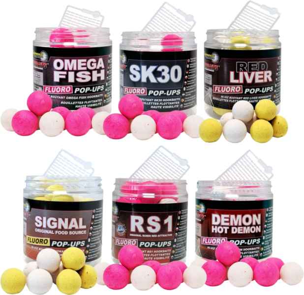 Starbaits FLUO POP UP boilies 20mm/80g RS1