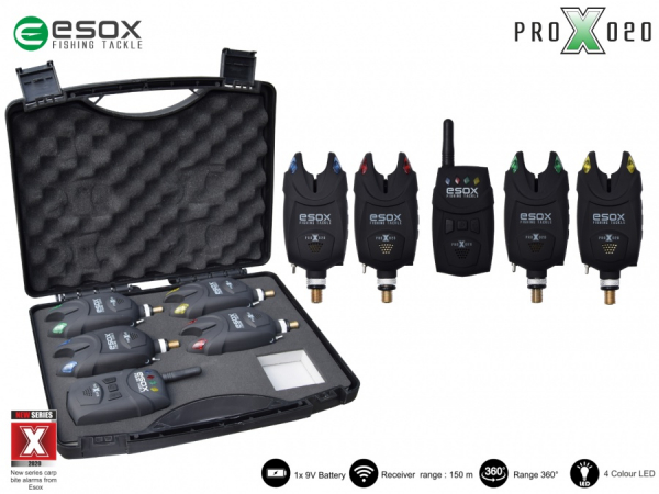 Sada signalizátorov Esox PRO X 020 Set 3+1
