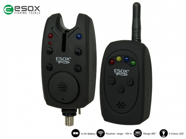 Sada  signalizátorov Esox VIBRO SET 2+1