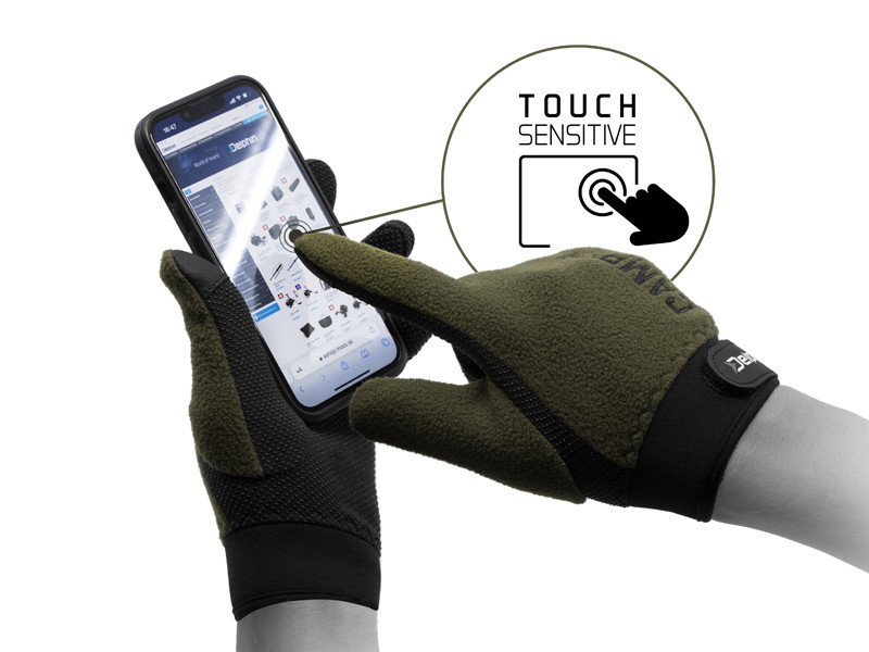 Flísové rukavice Delphin CAMPER L