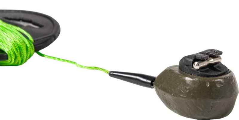 Back leads odopínací 110g s držiakom, šnúrou