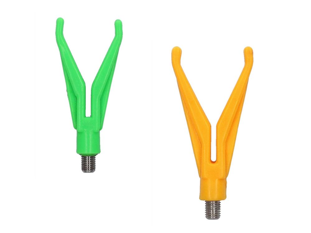 MIKADO Predná rohatinka - Head Rest Type "V"(žltá) 1ks