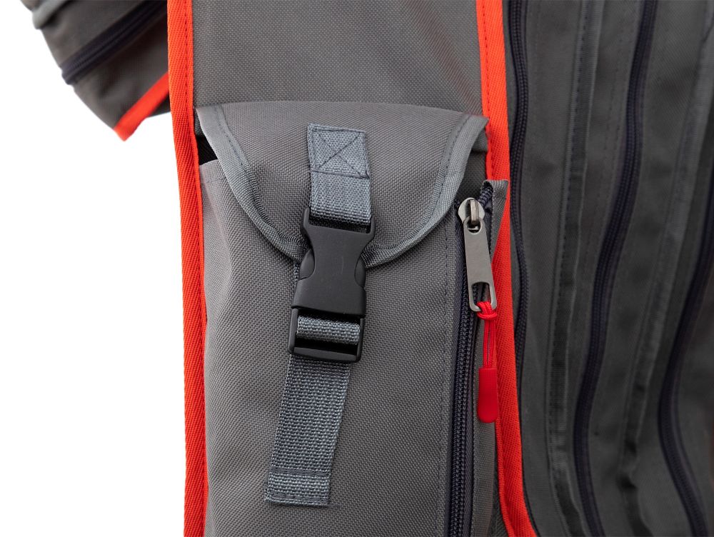 MIKADO Obal na prúty COMPARTMENT sivý - 140cm (4 komorový)