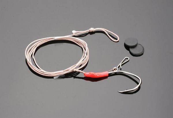 Hotový sumcový nadväzec-INTRO CAT - PELLET RIG/EEL 120cm – hook: 2/0-Mikado