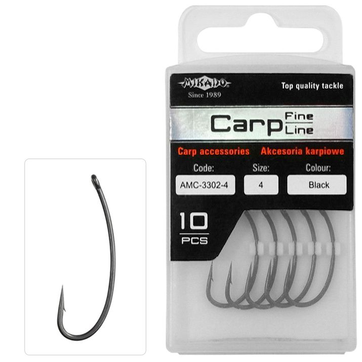 MIKADO Teflonový háčik Carp Fine Line č.2 (10ks)