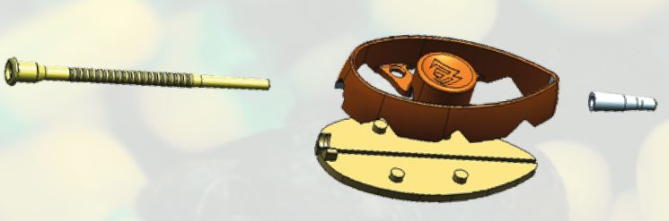 MIKADO Košík - METHOD FEEDER APERIO Q.M.F. SYSTEM 3x60 g + Forma