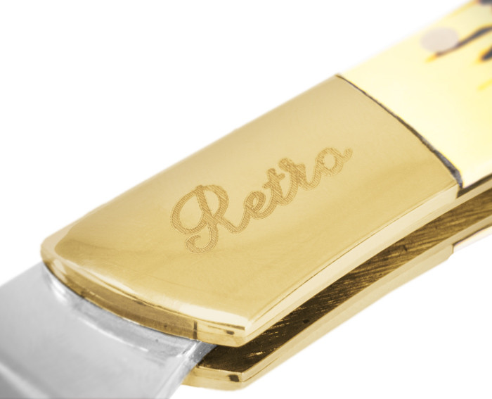 Skladací nôž Delphin RETRO čepeľ 7cm