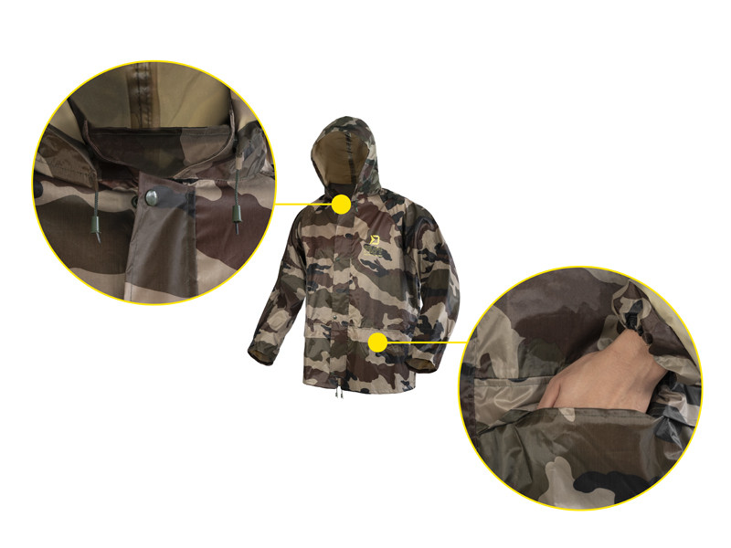 Nepremokavý dvojdielny oblek Delphin PROOF XXL