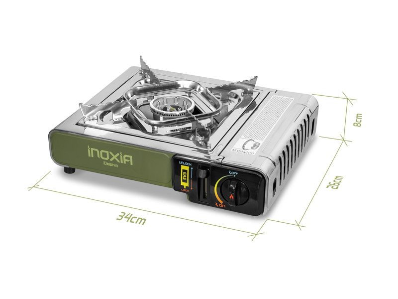 Plynový varič Delphin INOXIA