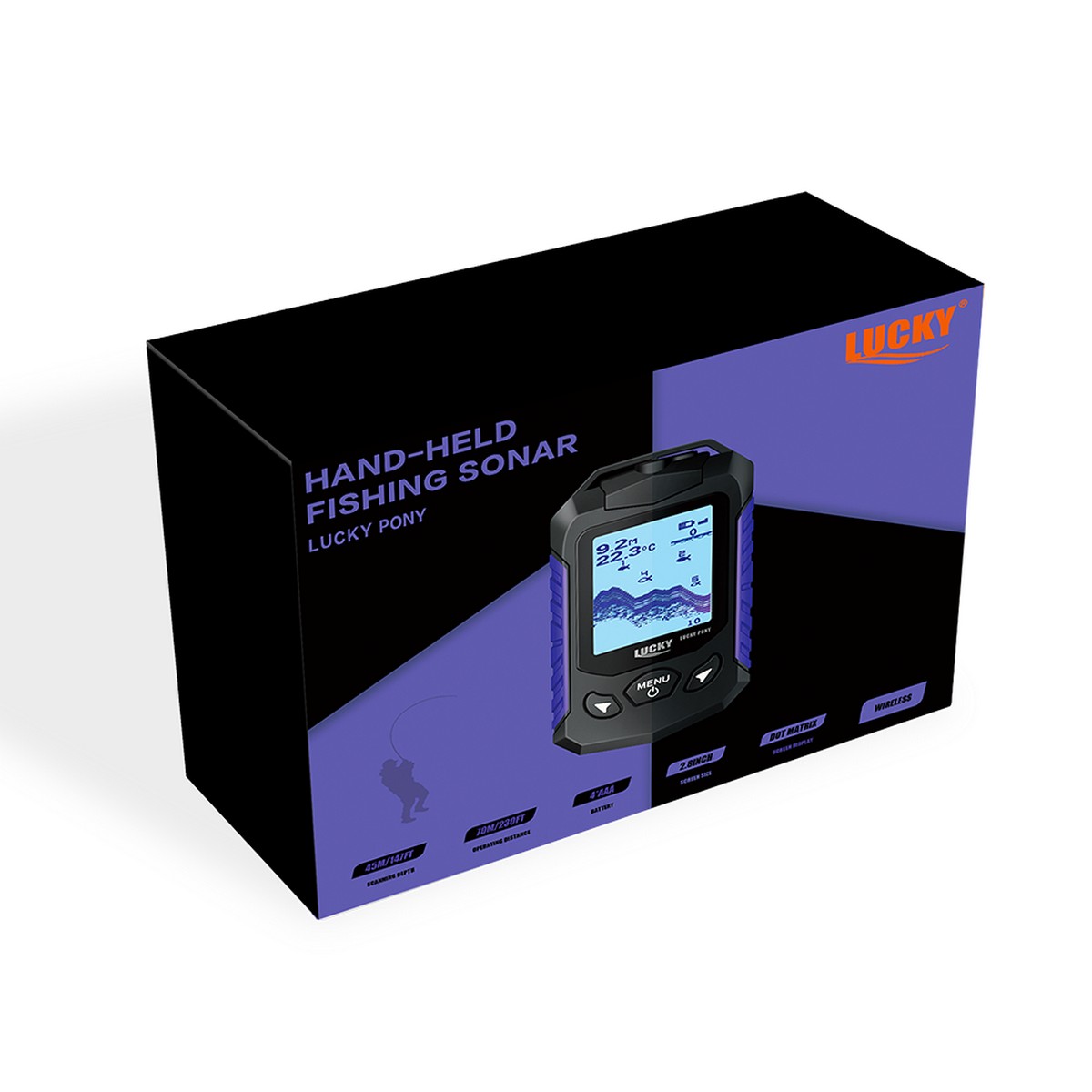 LUCKY PONY BEZDRÔTOVÝ RUČNÝ SONAR