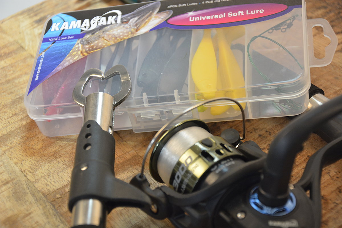 KAMASAKI UNIVERZÁLNY TELESKOPICKÝ PRÍVLAČOVÝ SET