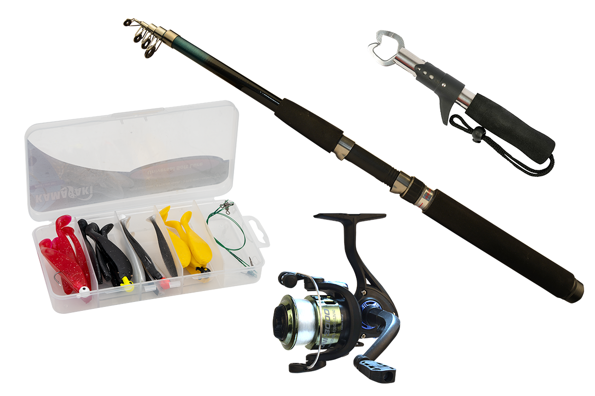 KAMASAKI UNIVERZÁLNY TELESKOPICKÝ PRÍVLAČOVÝ SET