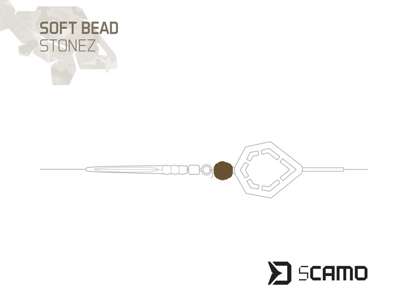 Nárazové guličky Delphin sCAMO STONEZ / 60ks