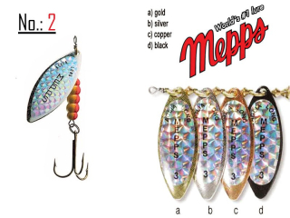 MEPPS AGLIA LONG RAINBO veľ.2 -silver