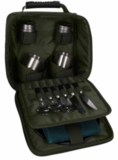 MIKADO Jedálenska sada ENCLAVE DELUXE DINNER SET 2 MAN (26x26x11cm)