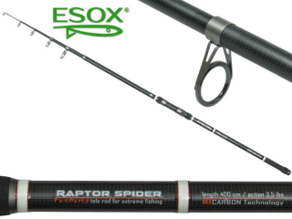 Esox Raptor Spider 370 cm/3,5 lbs