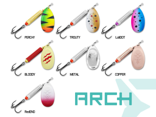 Rotačka Delphin ARCH RedEND