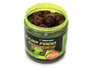 Carp Food Boosted hookers - dipované boilies 18 mm 300g Japonský Kalmár