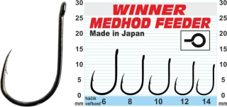 Háčik - Professional Method Feeder MF X5 / 10ks balenie 10ks balenie - MF X5 - veľkosť 10