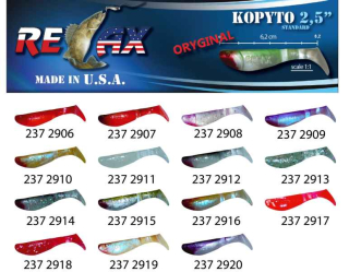 RELAX kopyto RK 2,5 (6,2cm) cena 1ks/bal10ks farba BLS25S131