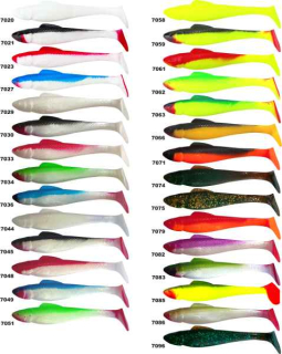 RELAX OHIO 5-12,5cm - Gumová nástraha CENA 1 KS- 5ks v balení WHITE farba 7020