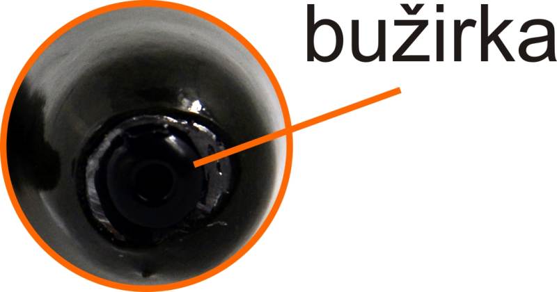 Pogumovaná sumcová záťaž s priechodnou bužírkou - 2ks Hmotnosť 150g