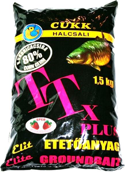 CUKK TTx s kukuričnou zmesou (80%) / 1,5kg Jahodová príchuť