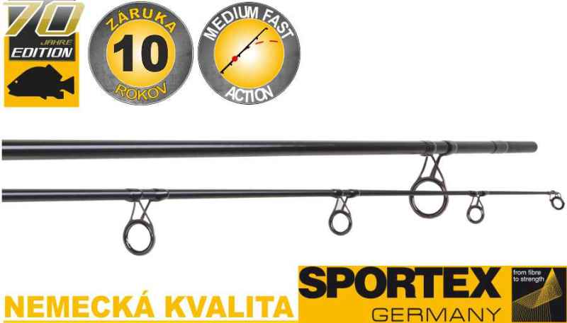 Kaprárske prúty Advancer Carp 2-diel 366cm / 3,00lbs
