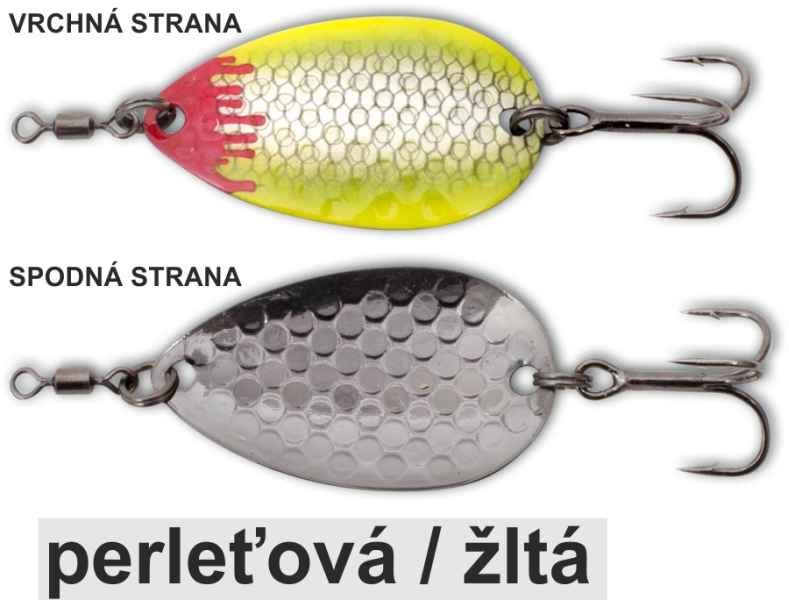 Plandavky Bloody Big Blade 2,6g / 3,5cm žltá / zelená