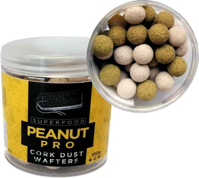 Crafty Catcher Cork Dust Wafter boilies 15mm/100g Mulberry-Flo / Moruša