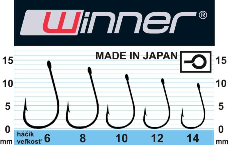 Háčik - Professional Method Feeder MF X6 / 10ks balenie 10ks balenie - MF X6 - veľkosť 6