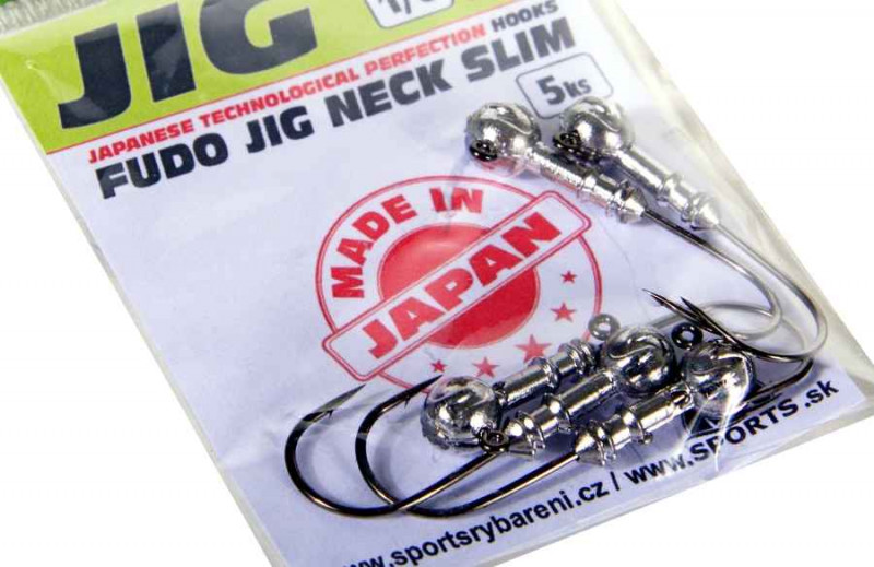 FUDO JIG s krčkom 1/0 balenie 5ks Hmotnosť: 3g