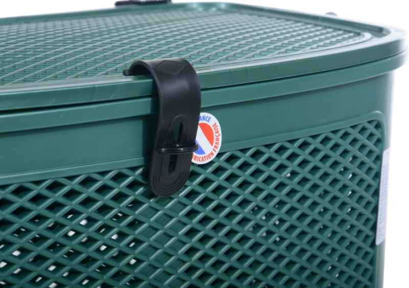 Muškársky košík na ryby 40x26x24cm s popruhom