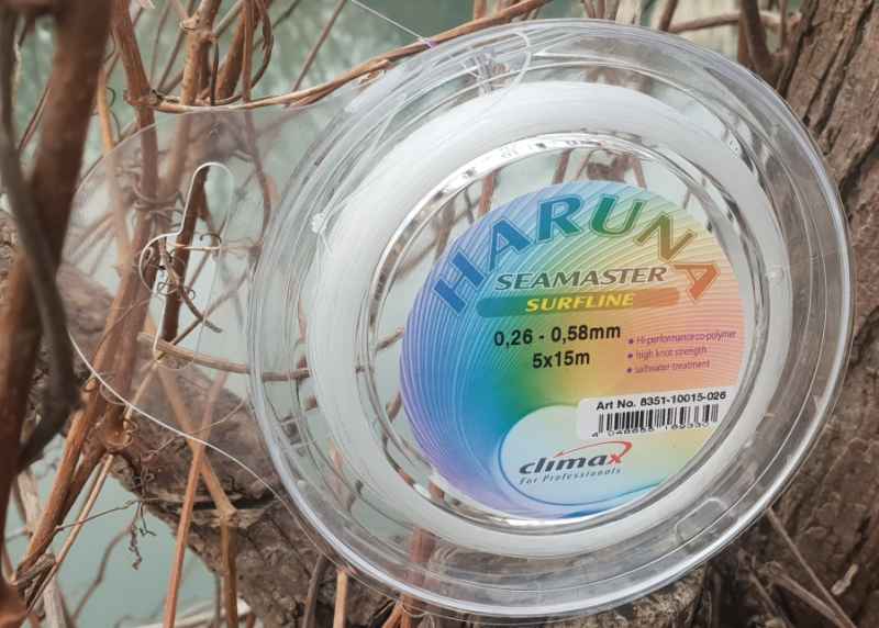 Silony ujímavé - zúžené CLIMAX Haruna Surf - 5 x15m 0,28mm - 0,58mm