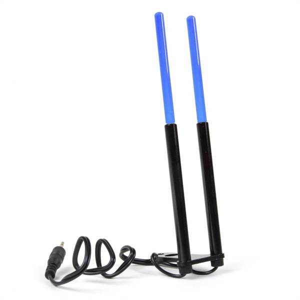 Držiak prútu - svietiaci - výška 15cm Žltá LED